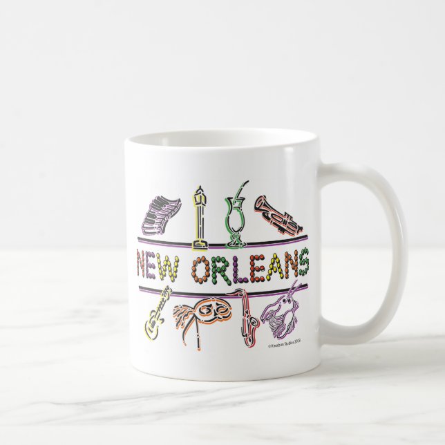 Caneca De Café Nova Orleans-ICONS- cópia (Direita)