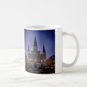 Caneca De Café Nova Orleans, LA Catedral Basilica, Praça Jackson