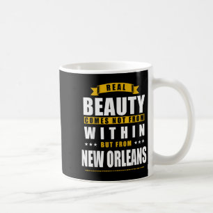 Caneca De Café Nova Orleans - Presente Divertido da Cidade
