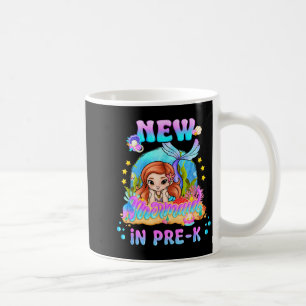 Caneca De Café Nova sereia no pré-escolar fofo volta às aulas pré