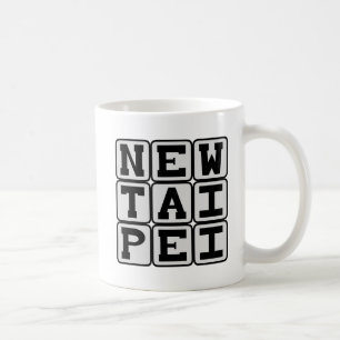 Caneca De Café Nova Taipei, Cidade na China