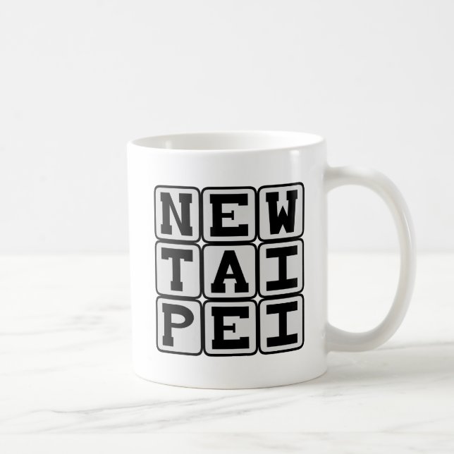 Caneca De Café Nova Taipei, Cidade na China (Direita)