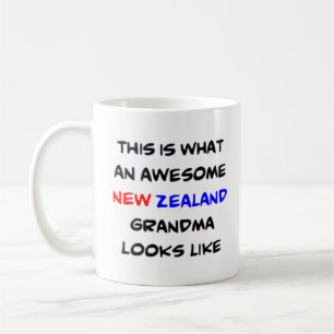 Caneca De Café nova zelândia avó incrível