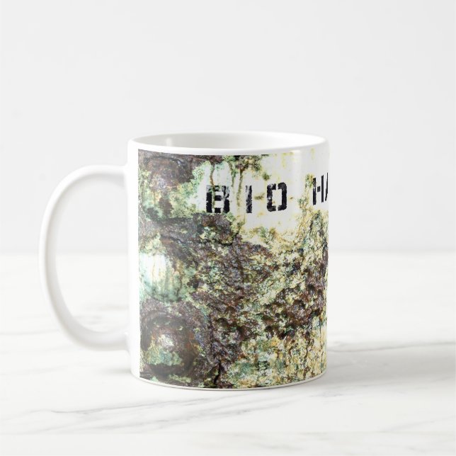 Caneca De Café Noveldade em Risco Biológico (Esquerda)