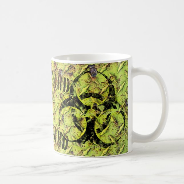 Caneca De Café Noveldade em Risco Biológico (Direita)
