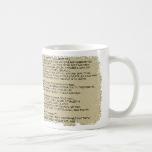 Caneca De Café Novena de St Joseph