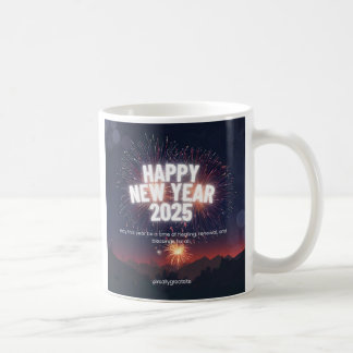 CANECA DE CAFÉ NOVO ANO MUG 2025