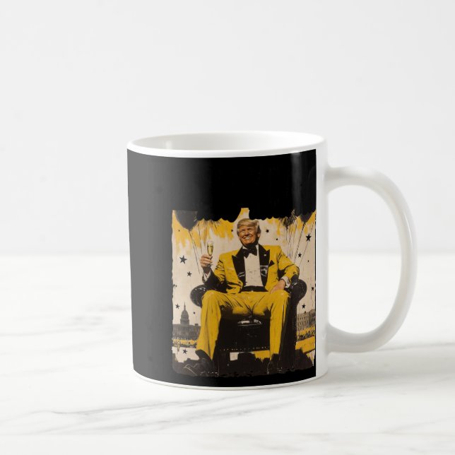 Caneca De Café Novo Ano Trump 2025 (Direita)