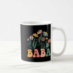 Caneca De Café Novo Baba Wildflower Primeiro Aniversário &amp; Mo
