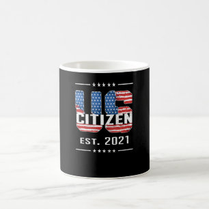 Caneca De Café Novo cidadão americano presente orgulhoso Cidadan