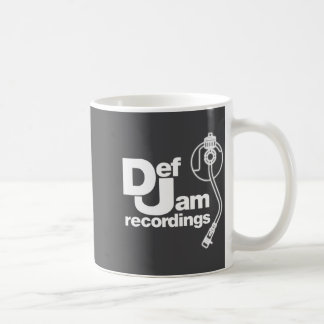 Caneca De Café Novo Logotipo da Def Jam Recordings Clic Rap Hip H