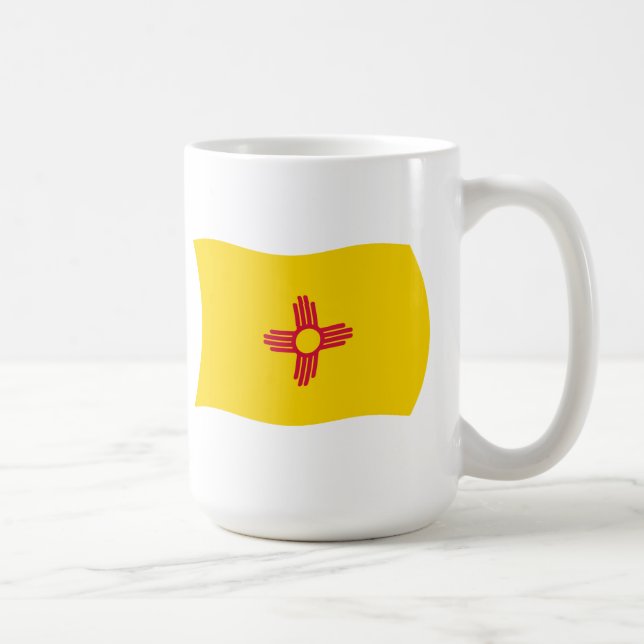 Caneca De Café Novo México Flag Mug (Direita)