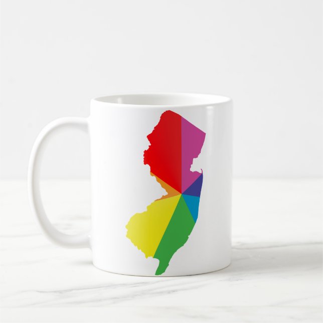 Caneca De Café novo orgulho de jersey. (Esquerda)