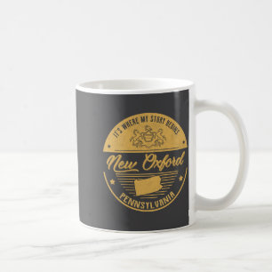 Caneca De Café Novo Oxford Pensilvânia É Onde Minha História Come