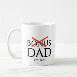 Caneca De Café Novo PAI Adotou PAI EXTRA Estabelecido