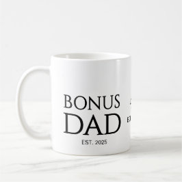 Caneca De Café Novo Presente para o PAI Texto Personalizado BÔNUS