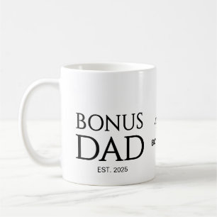 Caneca De Café Novo Presente para o PAI Texto Personalizado BÔNUS