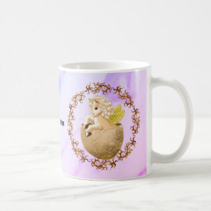 Caneca De Café Novo Unicórnio Bebê