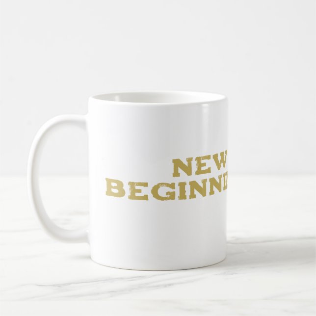 Caneca De Café Novos começos (Esquerda)