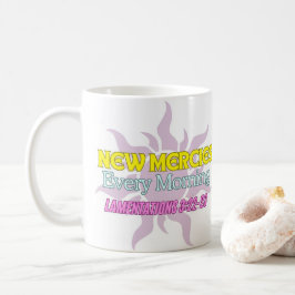 Caneca De Café Novos Compaixões Todas As Manhãs Motivação Cristã