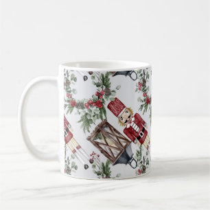 Caneca De Café Nozes e Lanteras de Natal