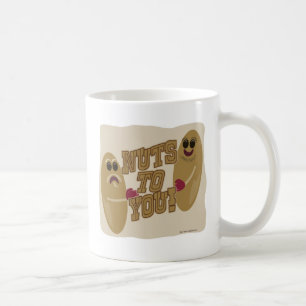 Caneca De Café Nozes para Você Diversão Amendoim Dito Trocadilho