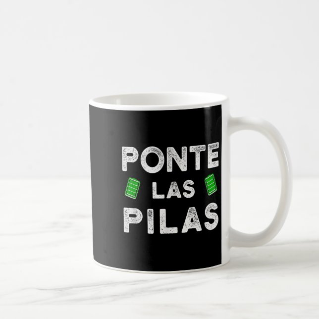 Caneca De Café Nte Las Las Funny Spanish Saying Motivational  (Direita)