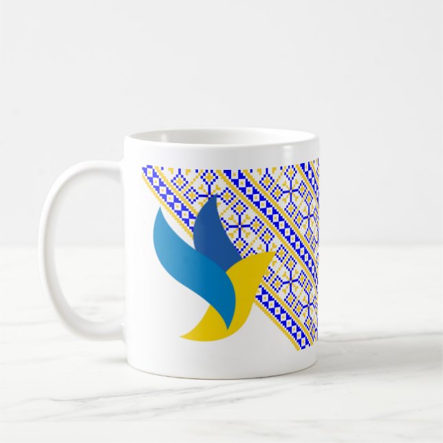 Caneca De Café NU Vyshyvanka Mug (Esquerda)