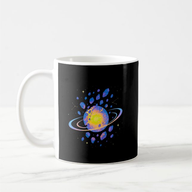 Caneca De Café Núcleo da Mente Cósmica • Fragmentos de Identidade (Esquerda)
