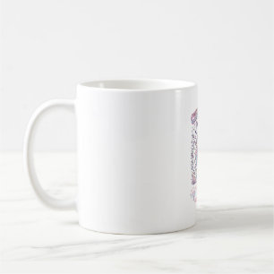 Caneca De Café Núcleo de Cristal Unicórnio Unicórnio Adorável Des