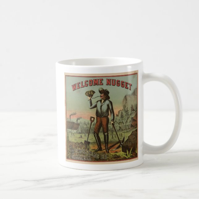Caneca De Café Nugget-1904 bem-vindo (Direita)