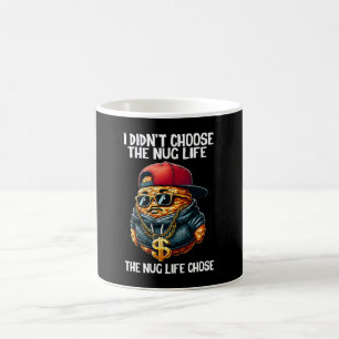 Caneca De Café Nugget de Fast Food Não Escolhi A Vida de Nug
