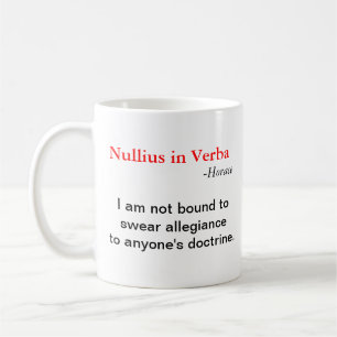 Caneca De Café Nullius em Verba
