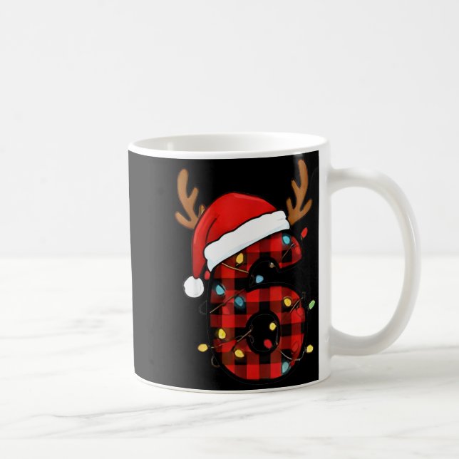 Caneca De Café Number 6 Matching 67 Meme Christmas Costume Men Wo (Direita)