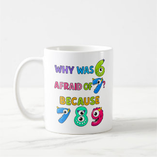 Caneca De Café Number Day Maths Joke Mug | 7 8 9 Funny
