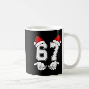 Caneca De Café Número 67 Correspondente Seis Sete 6 7 Meme 6 7 Na