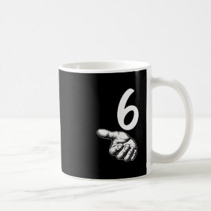 Caneca De Café Número 6 Duo Correspondente 67 Meme Gíria Geração 