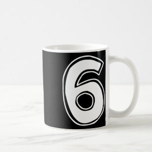 Caneca De Café Número 6 Seis Sete 6 7 Meme 67 Divertido Aniversár