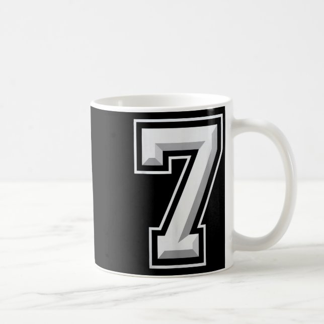 Caneca De Café Número 7 67 Meme Correspondente (Direita)