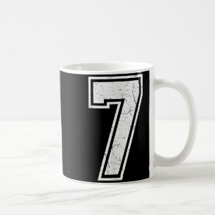 Caneca De Café Número 7 Fantasia de Meme Combinante 67 Homens Mul