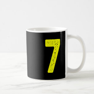 Caneca De Café Número Divertido 7 67 Fantasia de Meme Grupo Corre