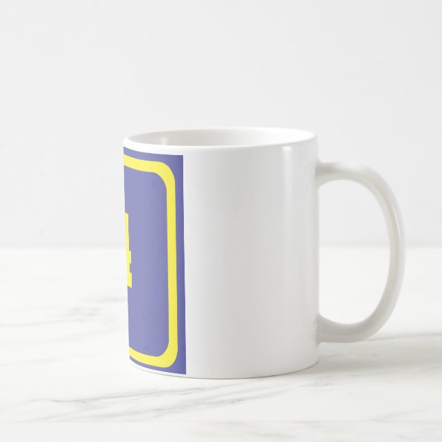 Caneca De Café número quatro (Direita)