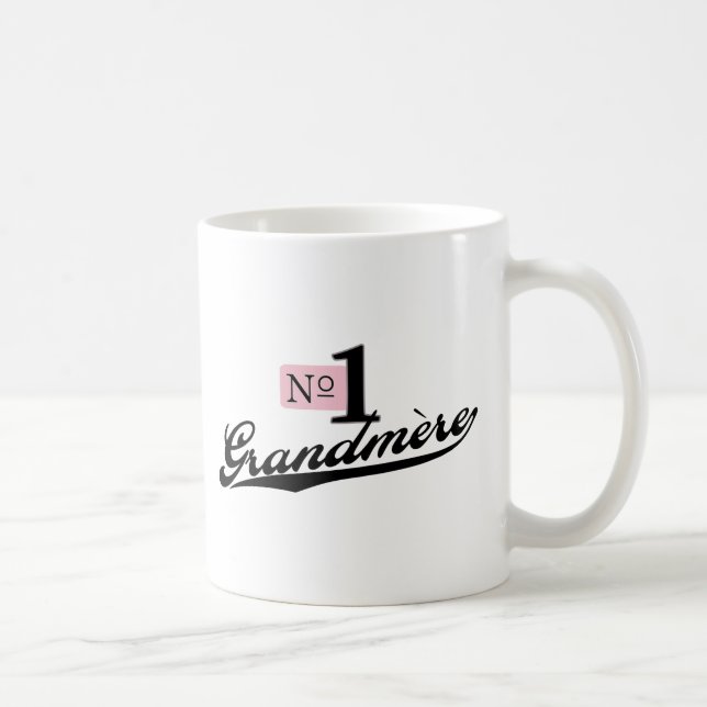 Caneca De Café Número um Grandmere (Direita)