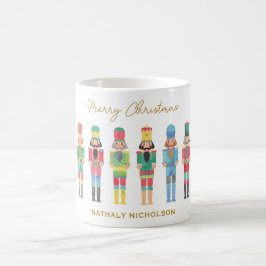 CANECA DE CAFÉ NÚMEROS DE NATAL DE COR-ÁGUA
