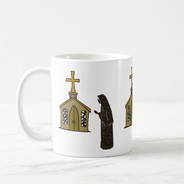 Caneca De Café Nun Mug (Esquerda)