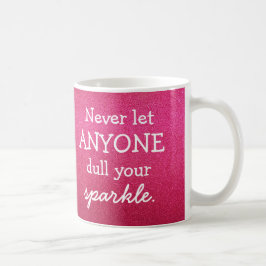Caneca De Café Nunca deixe qualquer um tornam mais fraco sua