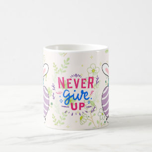 Caneca De Café Nunca desista, para Amantes de Gnomos, Café