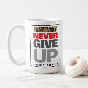 Caneca De Café Nunca Desistir Nunca Entregar A Cotação Motivacion