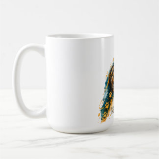 Caneca De Café Nunca Dorme Sozinho Gato Tabby Adormecido Pata Dou