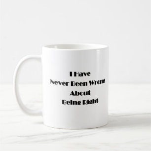 Caneca De Café Nunca Errado Mug